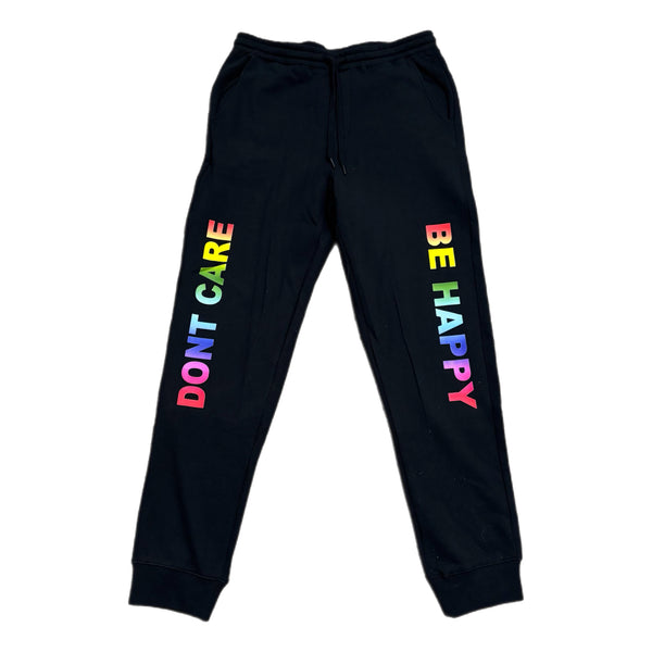 DCBH RAINBOW ON BLACK SWEATS