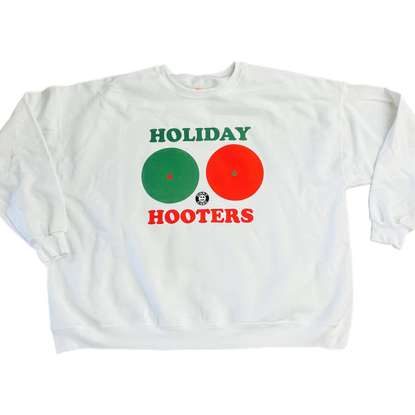 HOLIDAY HOOTER OVERSIZED XMAS SWEATER