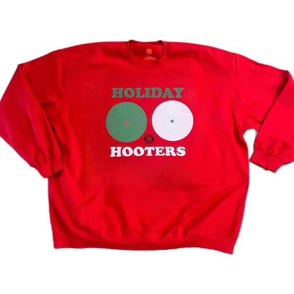 HOLIDAY HOOTER OVERSIZED XMAS SWEATER
