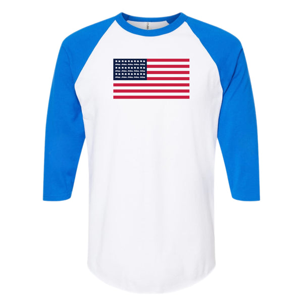 DONT CARE AMERICAN RAGLAN
