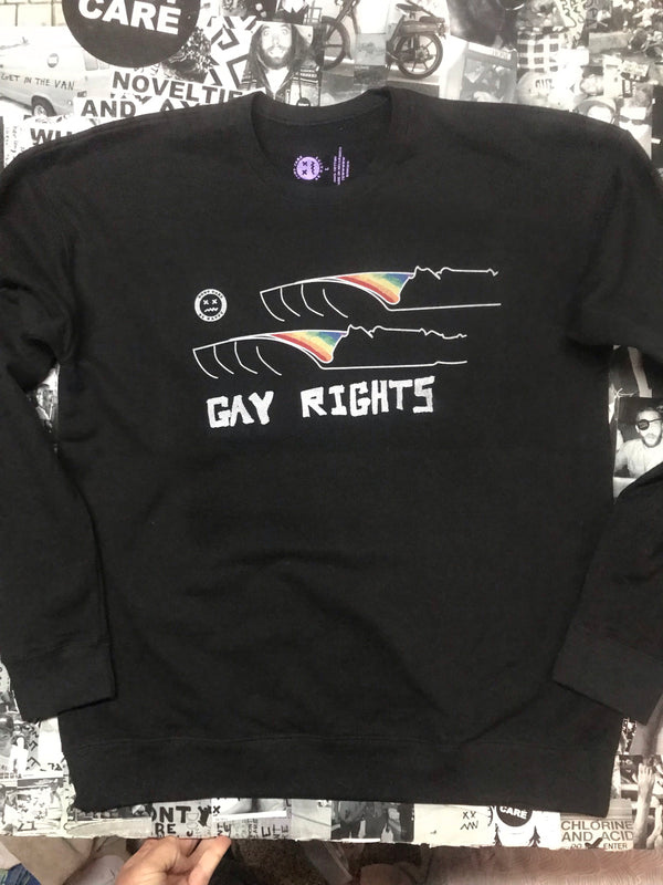 GAY RIGHTS PINK CREW