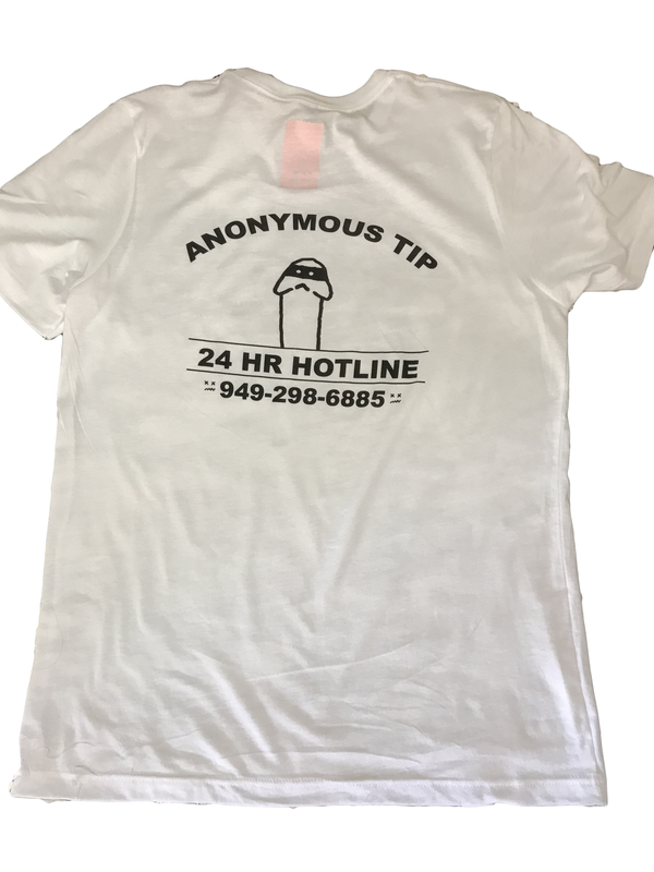Anonymous Tip T-Shirt - Super Soft Cotton Tee