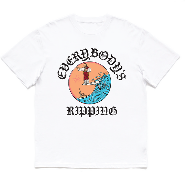 Buddy Barrel | Surfing Buddy Jesus T-Shirt