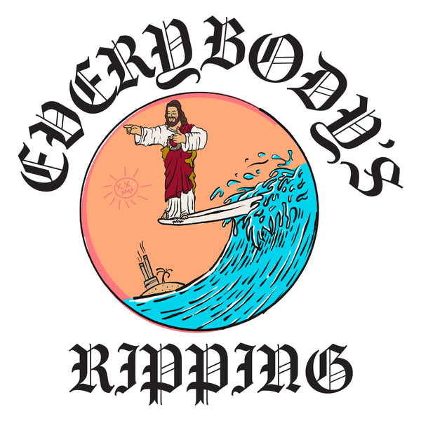 Buddy Barrel | Surfing Buddy Jesus T-Shirt