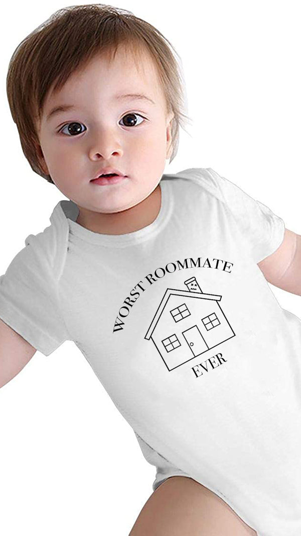 WORST ROOMMATE BABY ONESIE