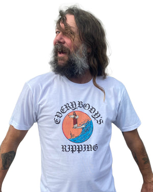 Buddy Barrel | Surfing Buddy Jesus T-Shirt