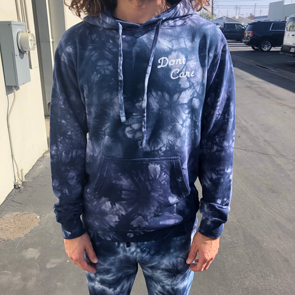 Stinky Pinky Hoodie Navy Wash