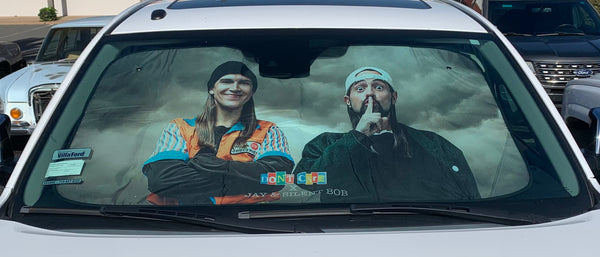 JAY AND BOB CAR SUN SHADE VISOR