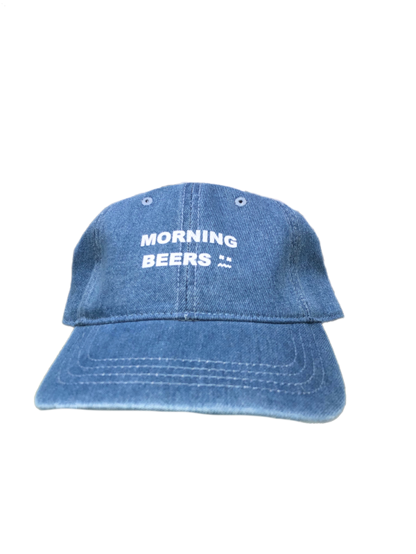 Morning Beer Denim Dad Hat