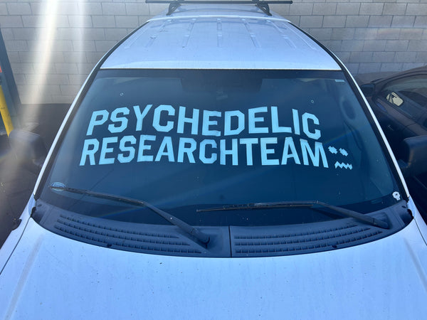 PSYCHEDELIC RESEARCH CAR SUN SHADE