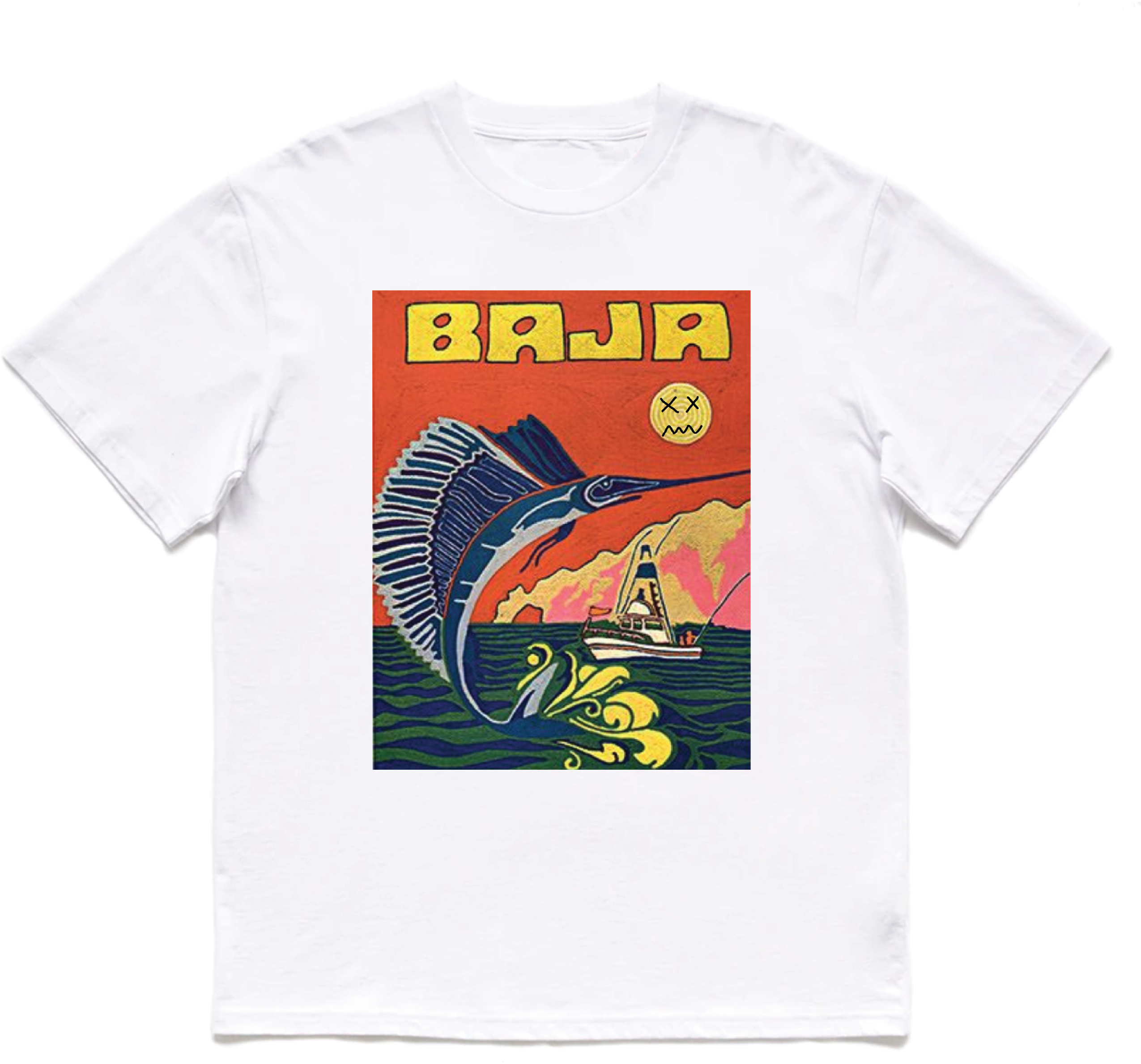 DontCare Baja Shirt Cotton Tee Perfect for A Baja Blast Adventure XL