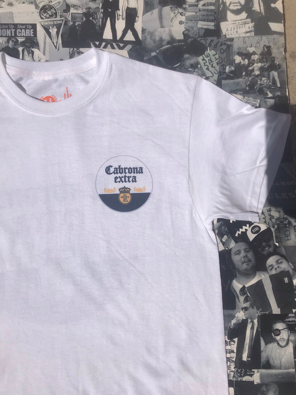 Cabrona Corona Don't Care T-Shirt - Bold & Carefree Fashion