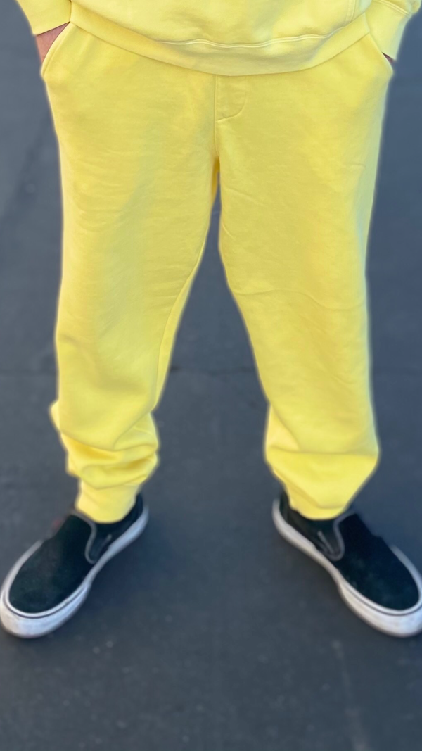 The Guy Sweat Pants Yellow